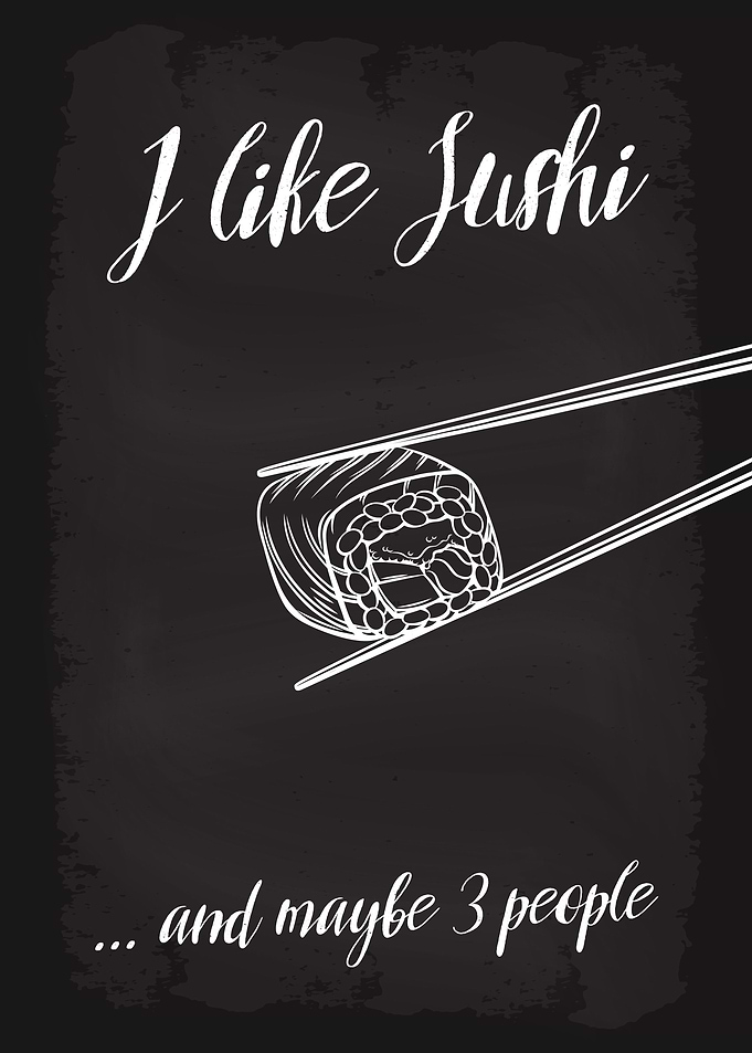 I Like Sushi and 3 people
