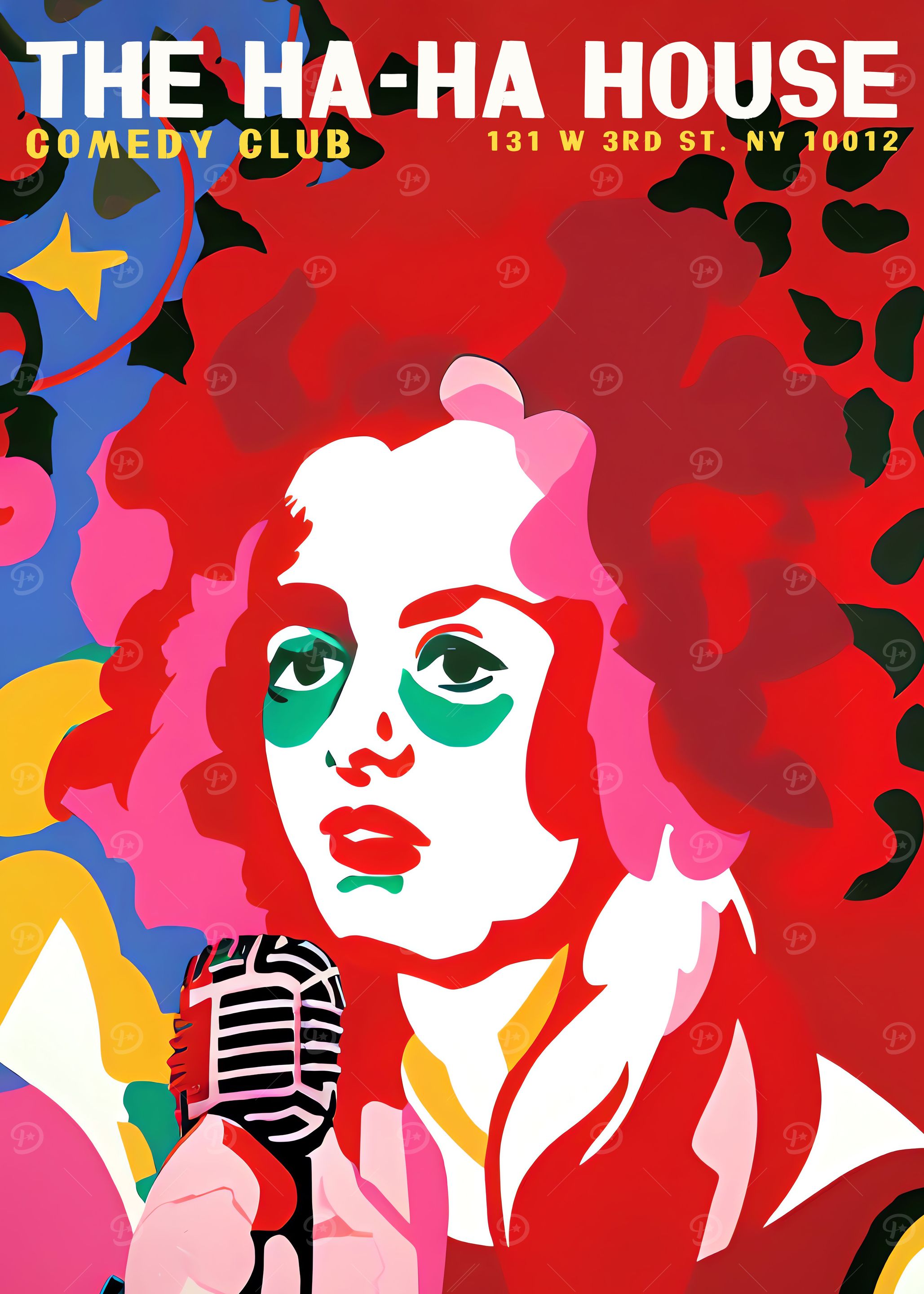 NYC Comedy Club Poster