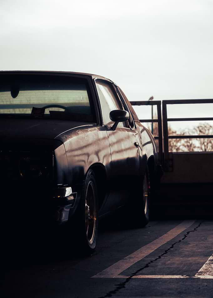 Old abandoned car