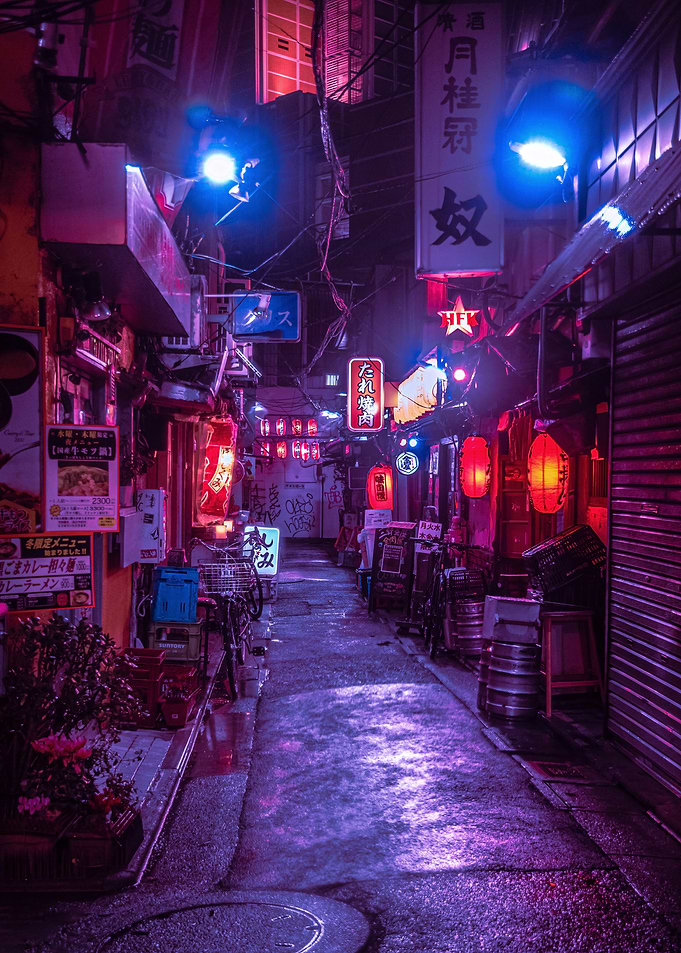 Alone in Neon Tokyo
