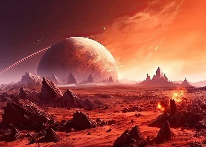 Abstract Space Art 13