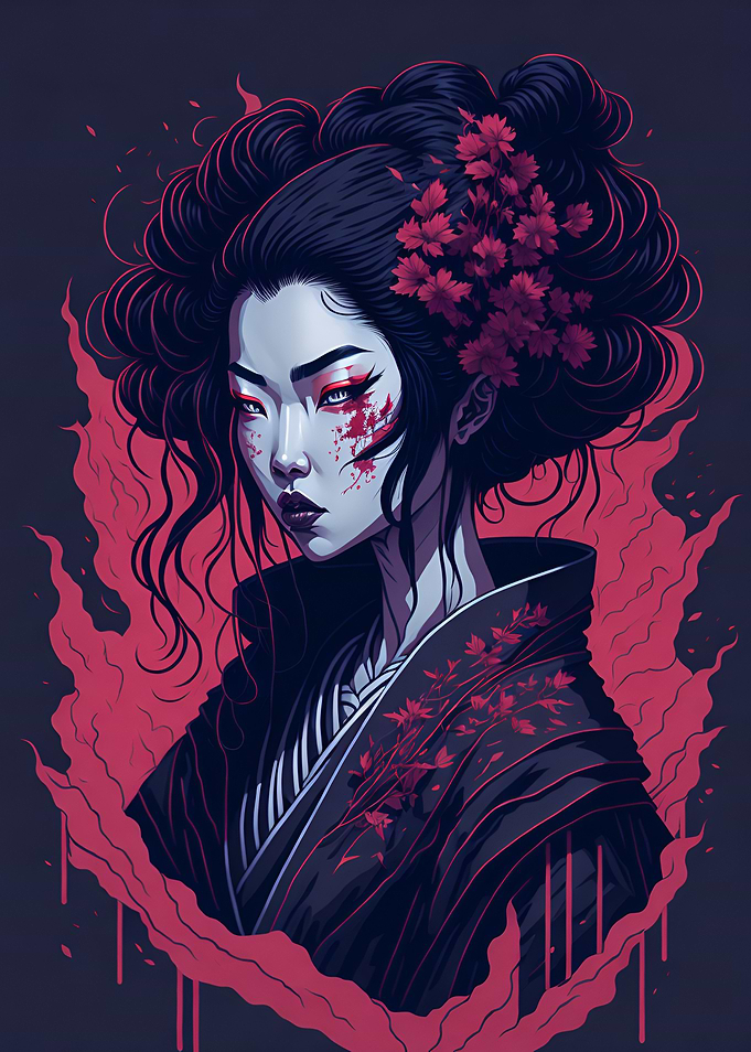 Ethereal Geisha Grace