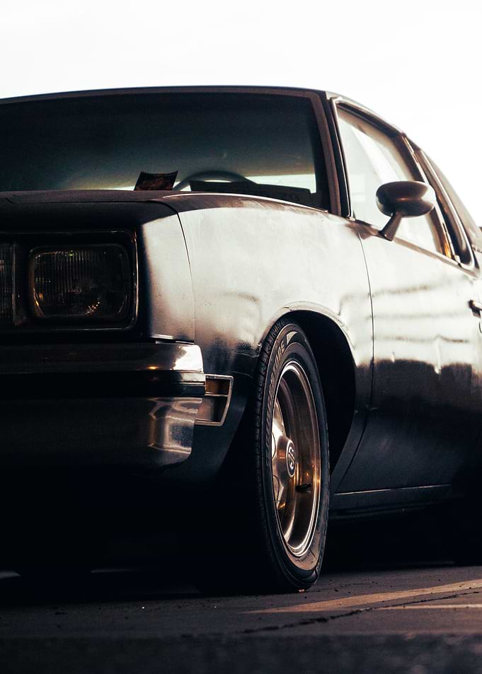 Old abandoned car