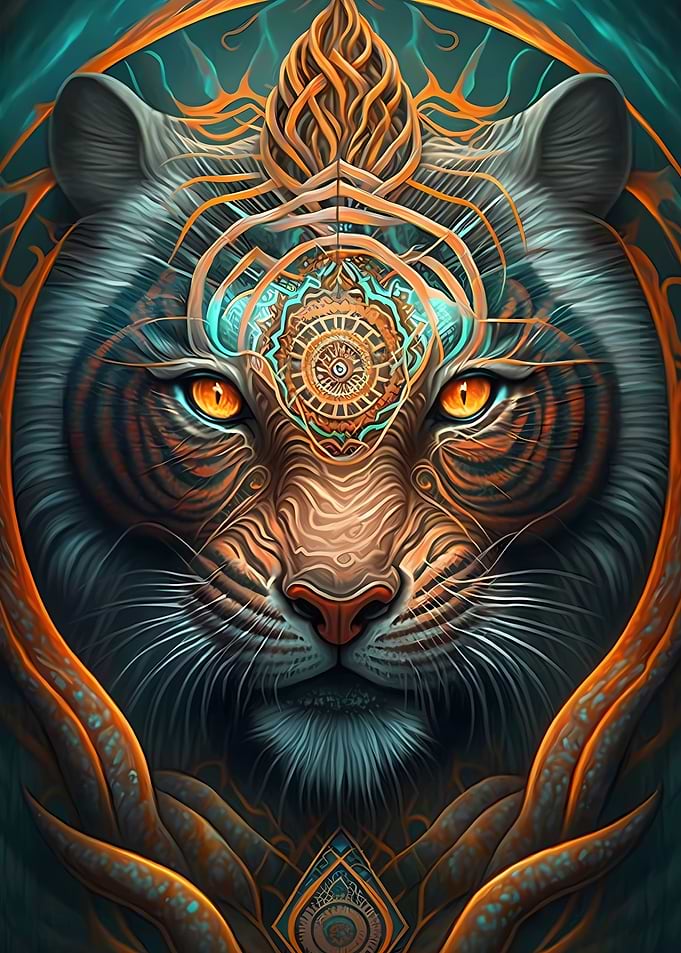 Tiger Mystical beings