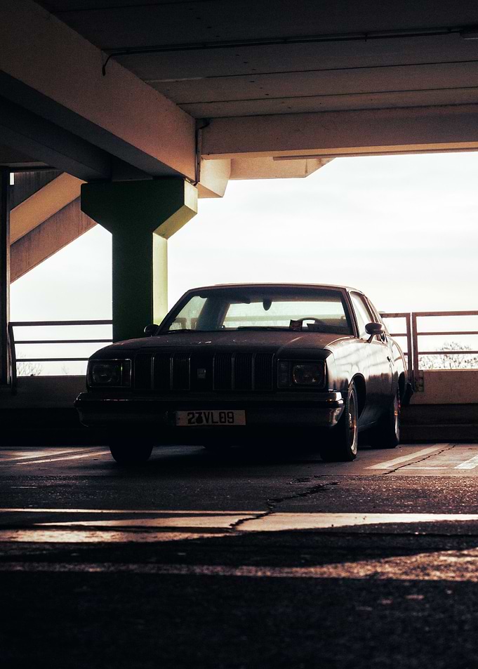Old abandoned car