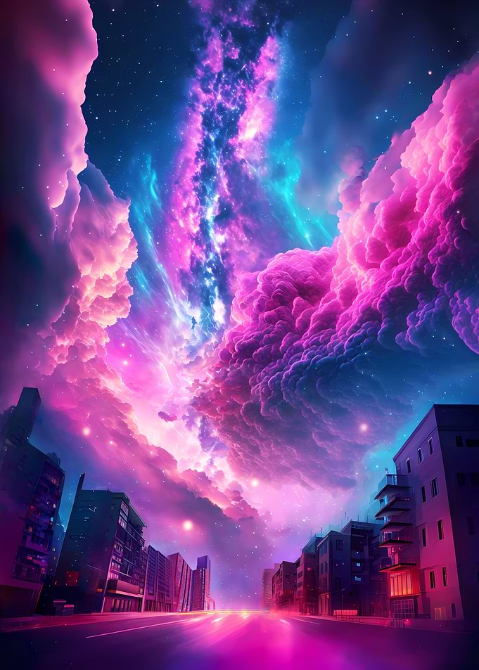 Cloud Nebula Galaxy Street