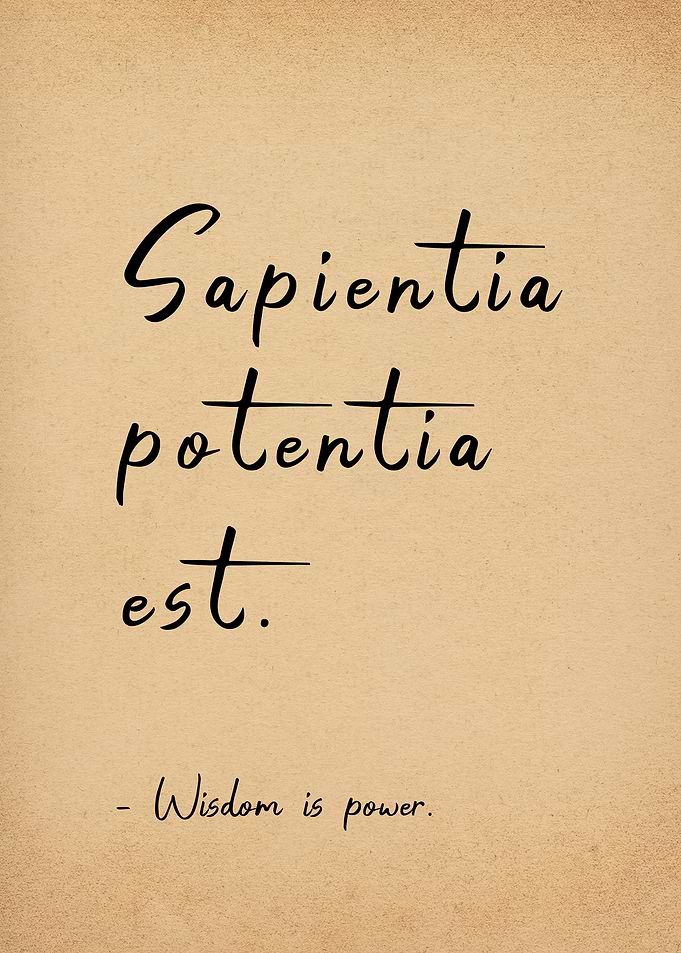 Latin Quote Wisdom