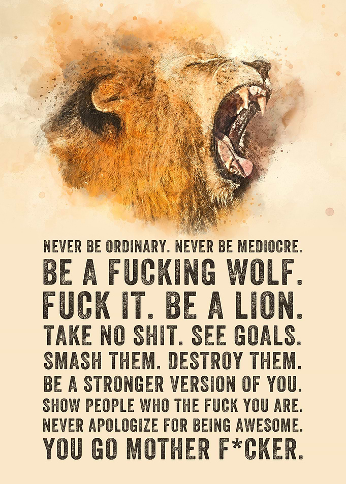 Be A Lion