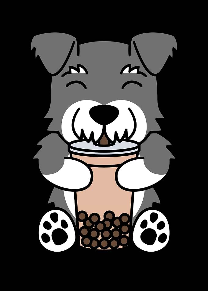 Schnauzer Bubble Tea