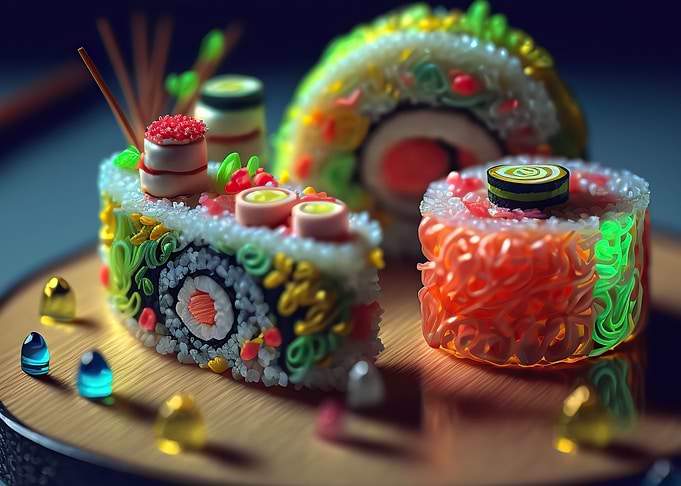 sushi japan food