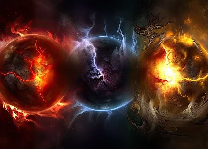 Abstract Space Art 17