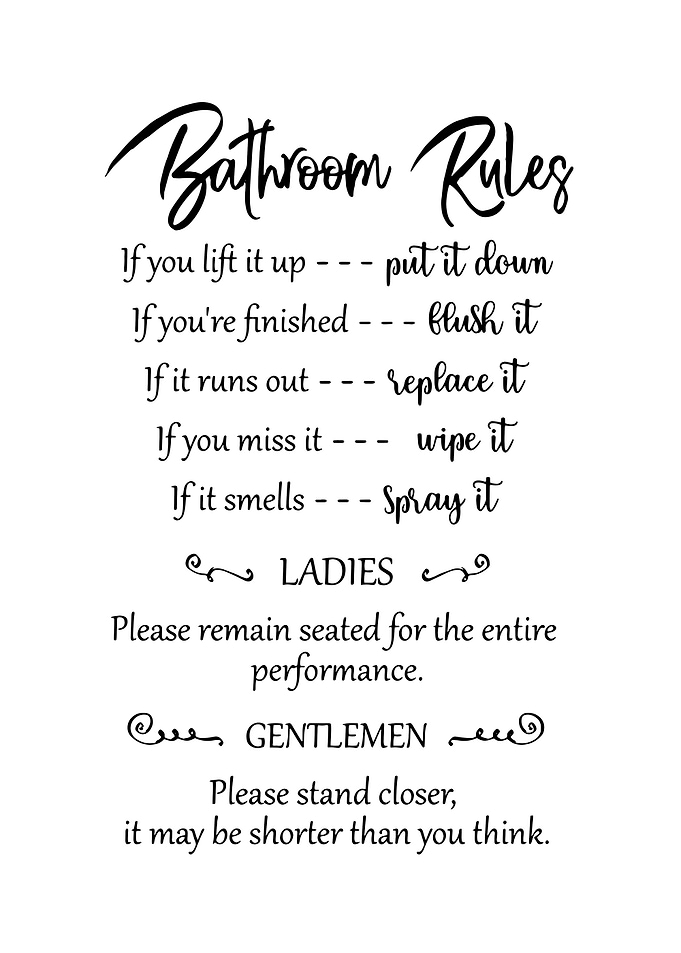Bathroom Toilet Funny