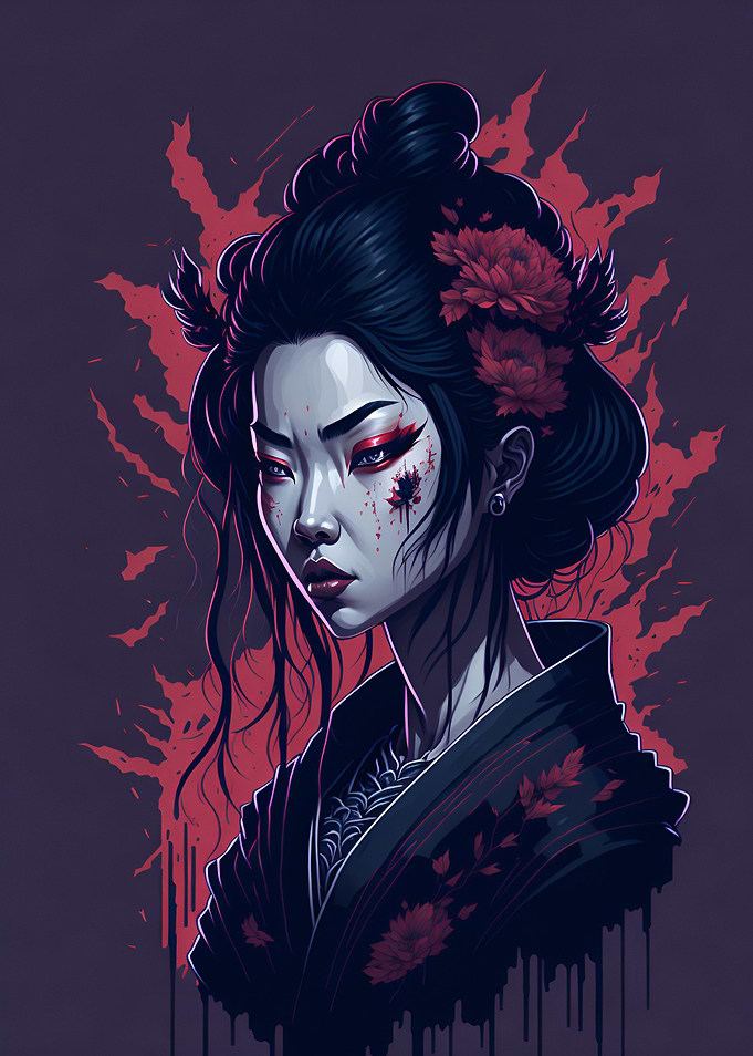 Ethereal Geisha Grace