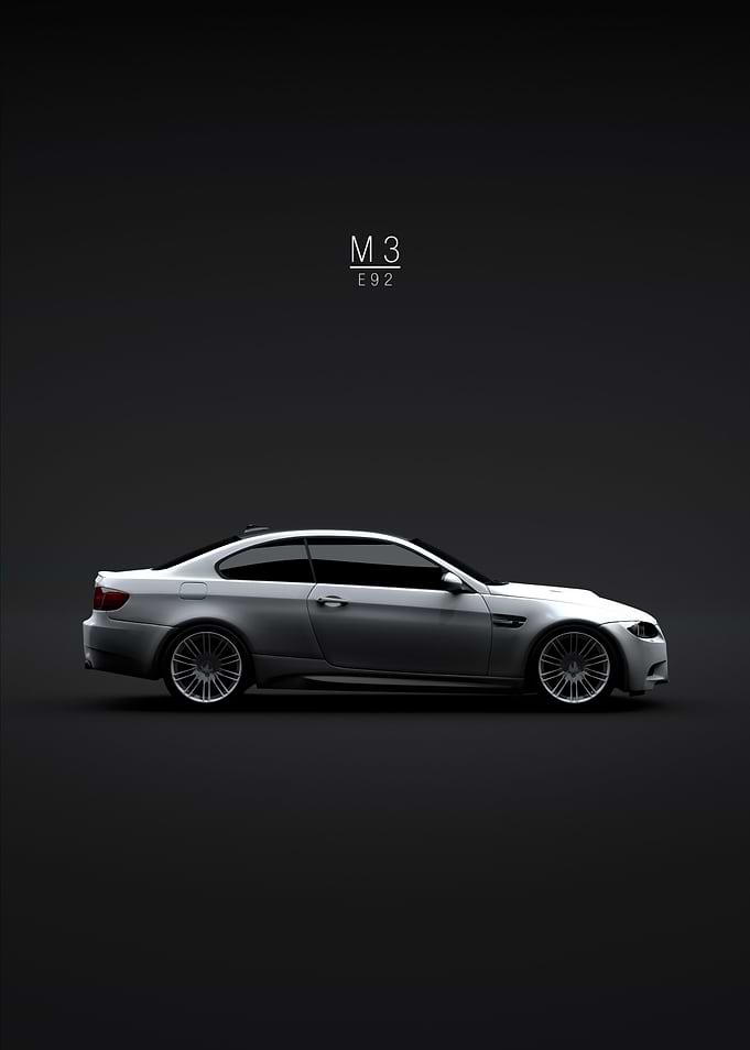 2008 BMW M3 E92 White