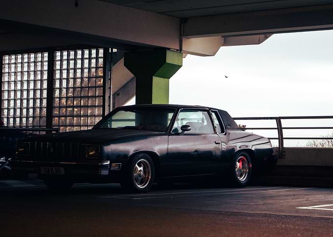 Old abandoned car