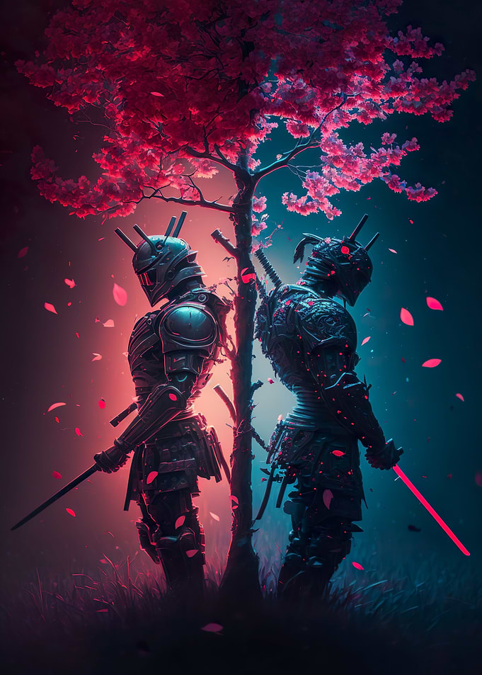 Good and Evil Samurai