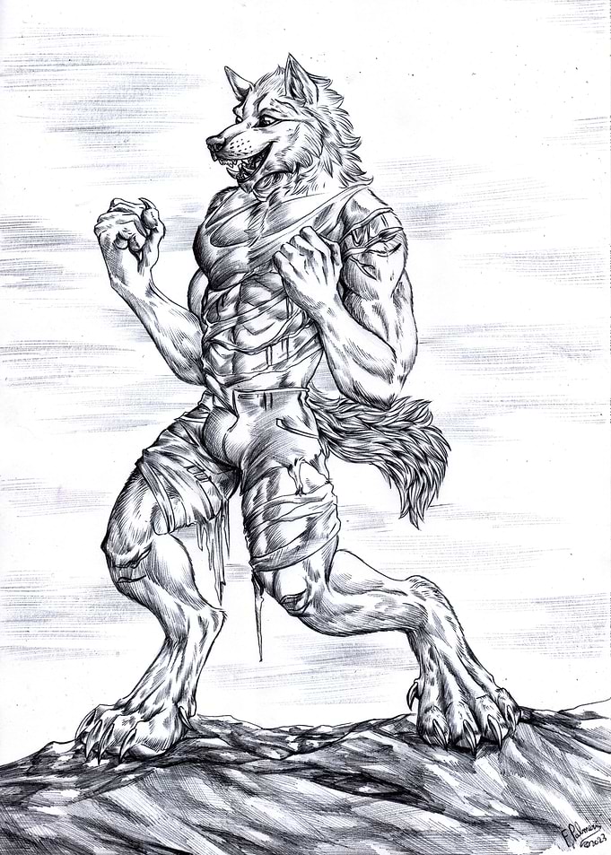 Happy werewolf 1