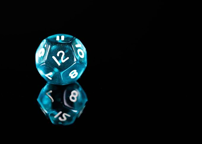 Dice for board game