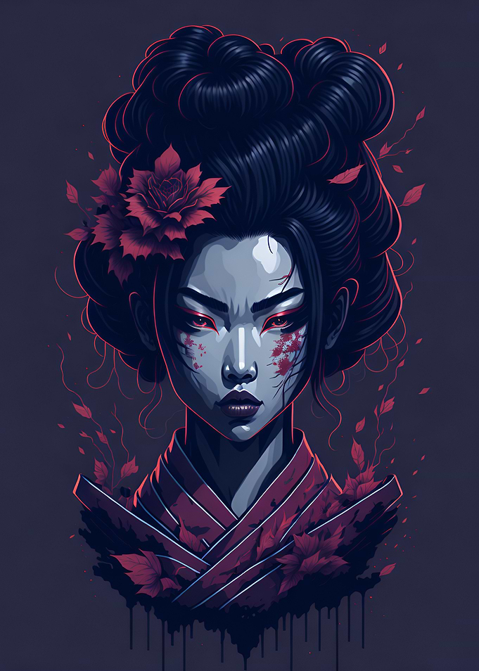 Ethereal Geisha Grace