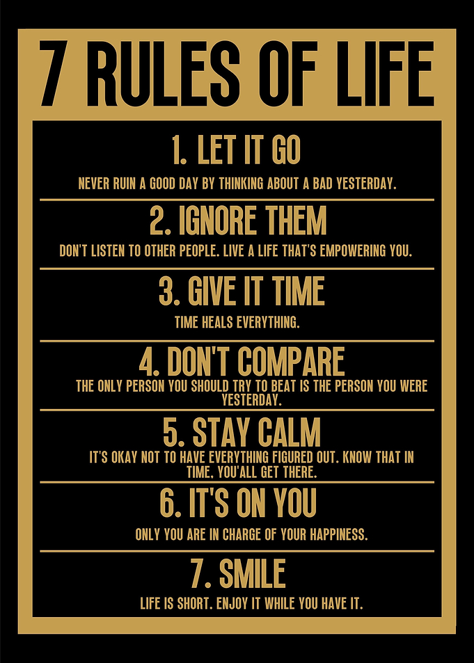 7 Rules of Life