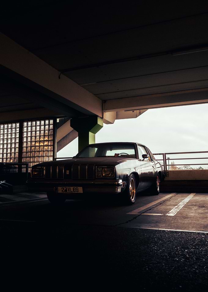 Old abandoned car