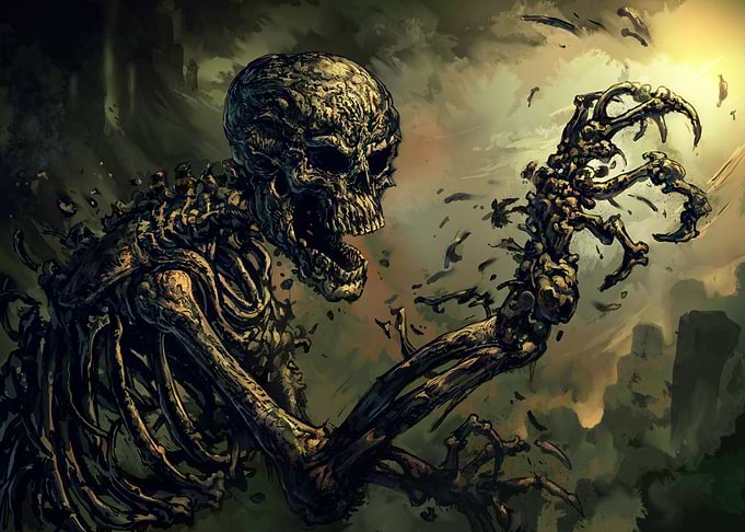 Inscryption Skeleton