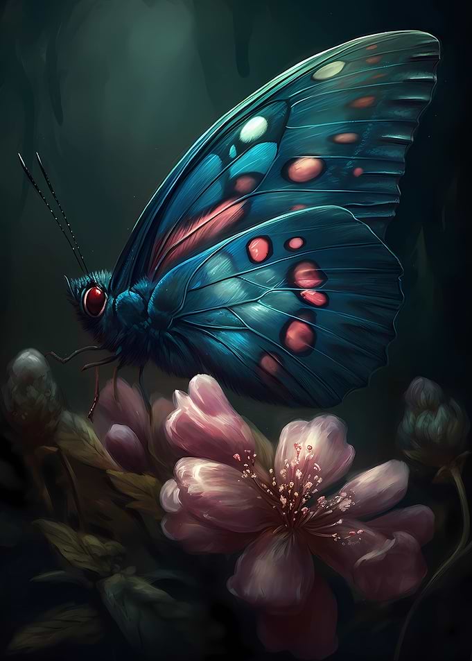 Butterfly Mythical realm