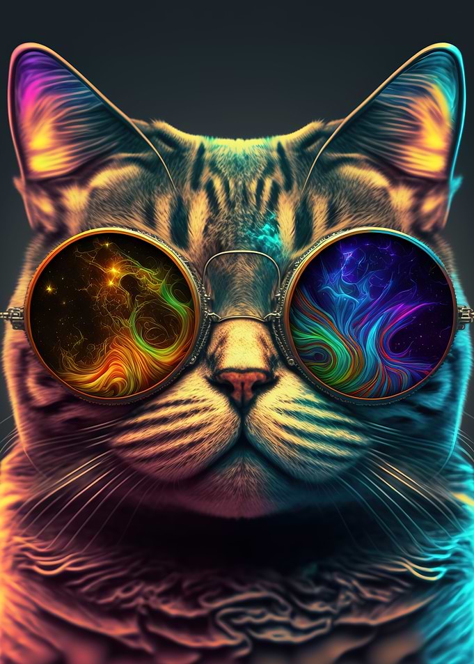 cat neon
