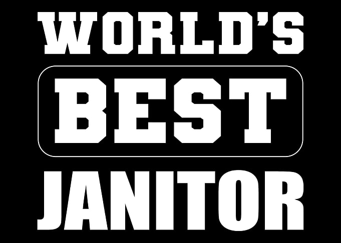 Worlds Best Janitor House
