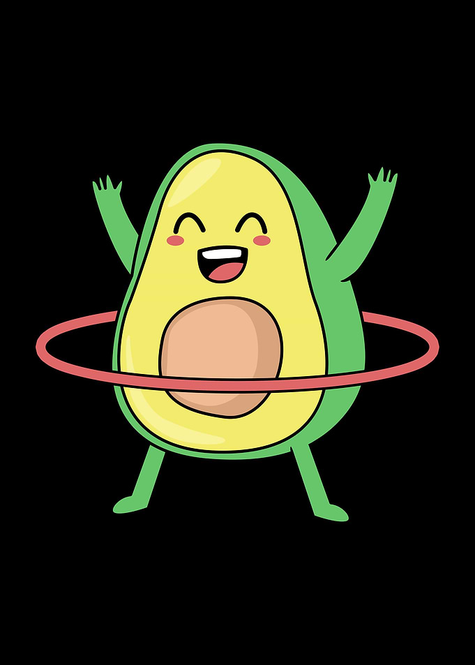 Hula Hoop Avocado