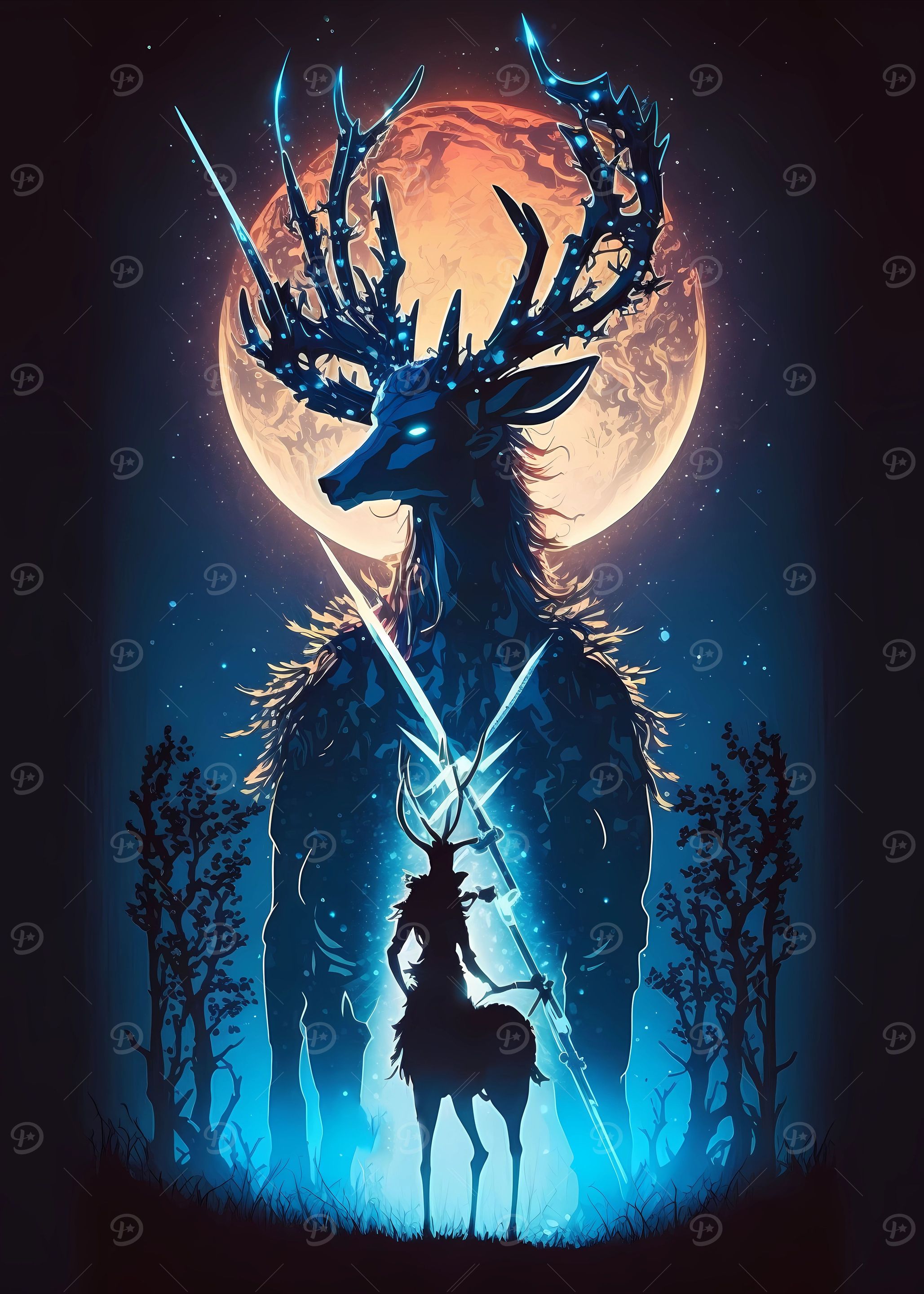 Deer Mystical beings