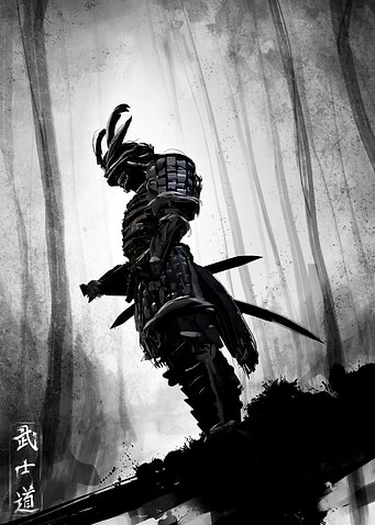 Samurai Japanese Ink