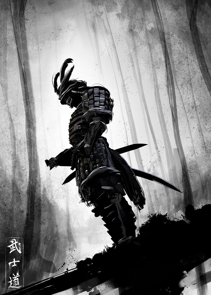 Samurai Japanese Ink