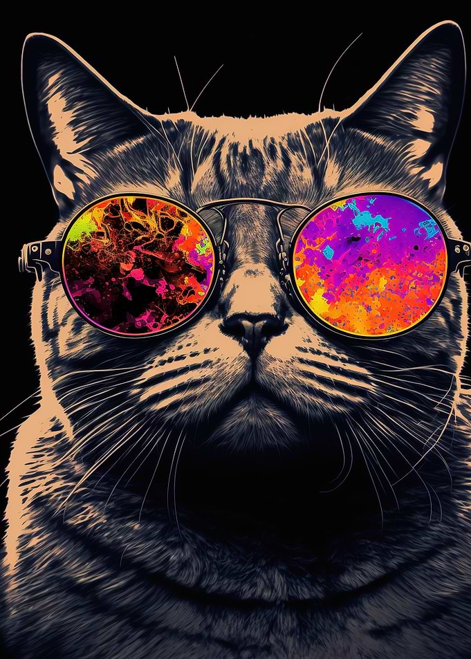 cat neon