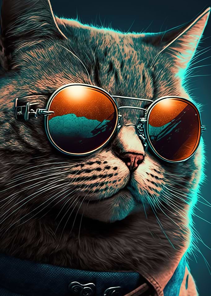 cat neon
