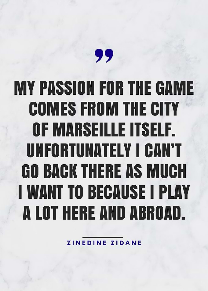 Zinedine Zidane quotes