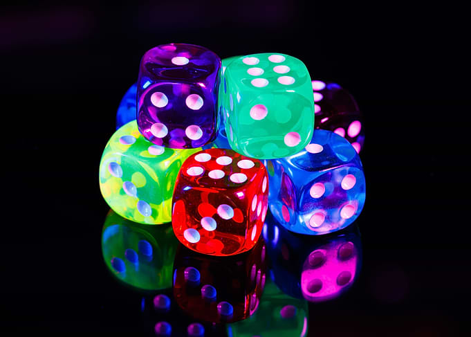 Dice for board game