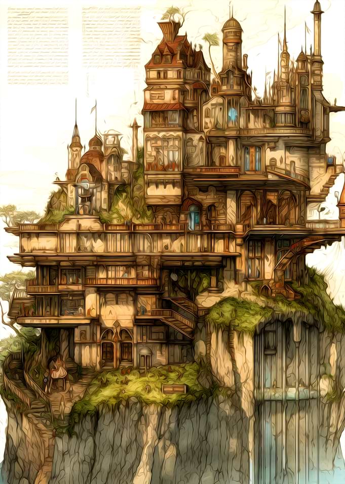 Castle Painting