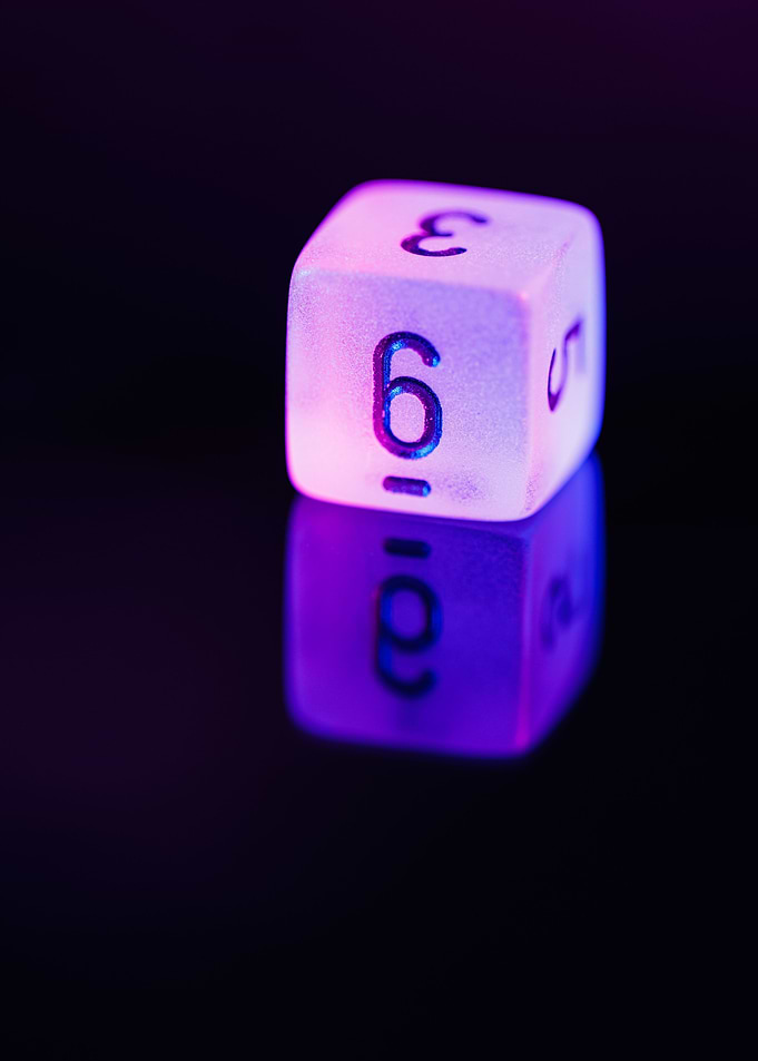 Dice for board game