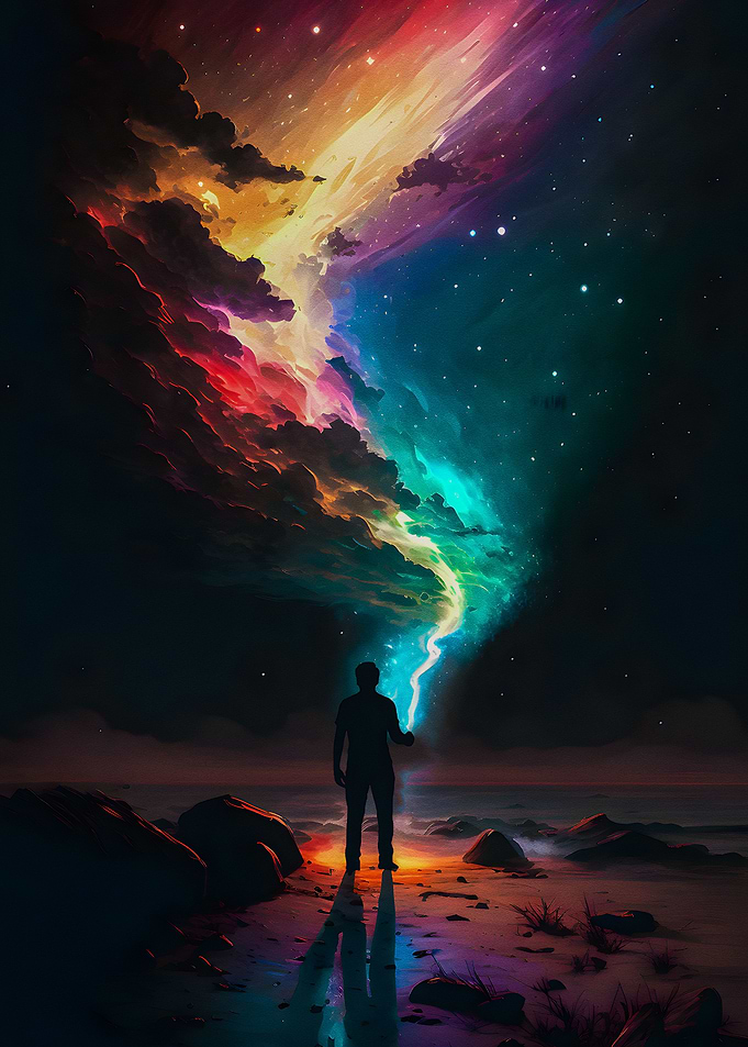 Sky flashlight