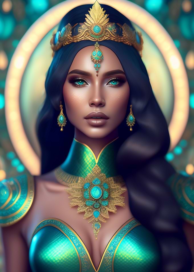 Queen Elven Close Up