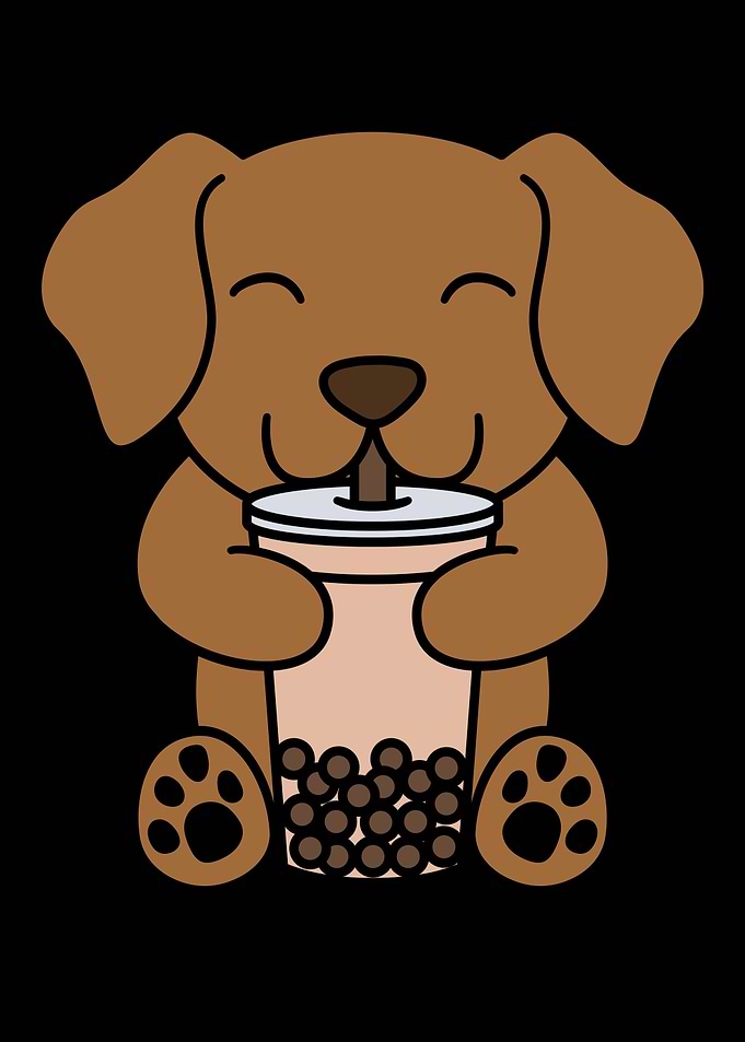 Vizsla Bubble Tea