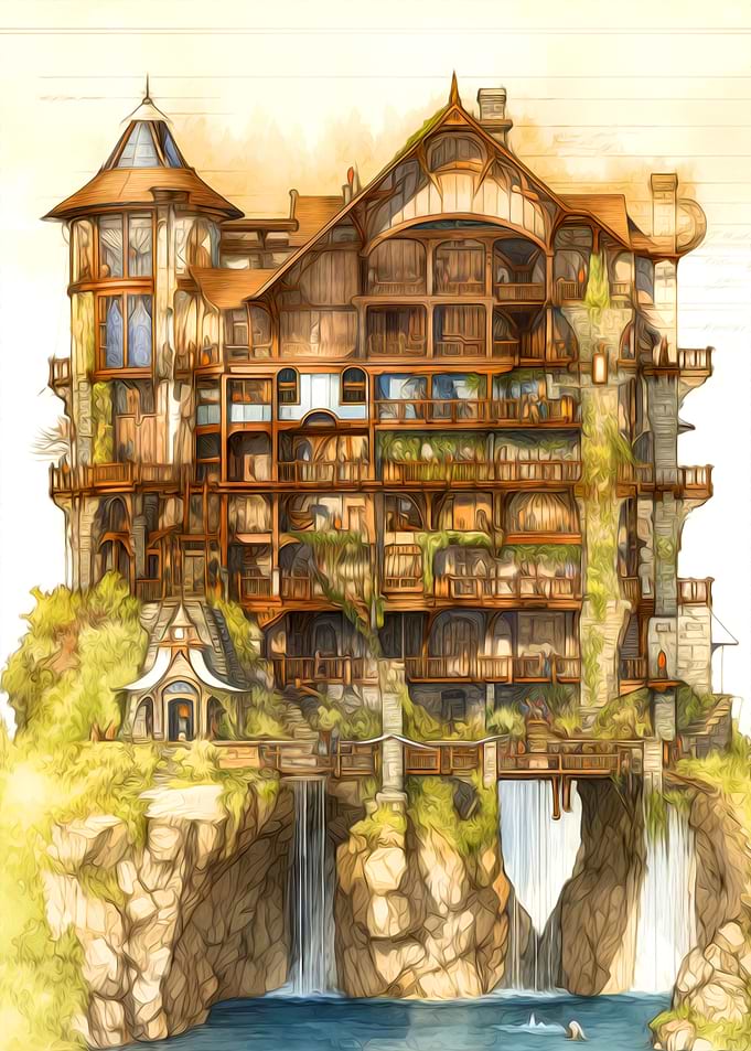 Castle Painting