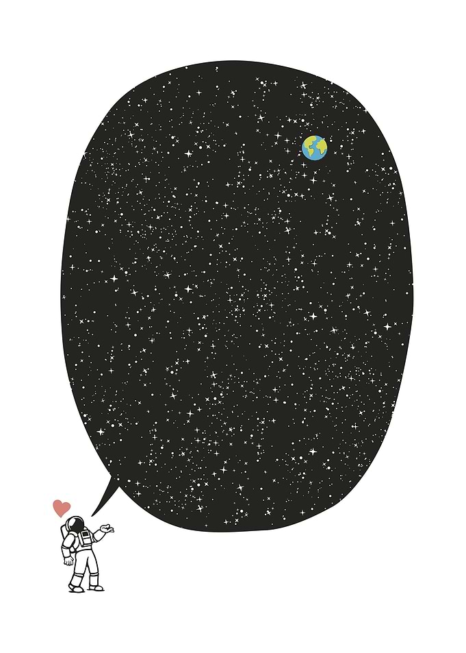 Astronaut Talking