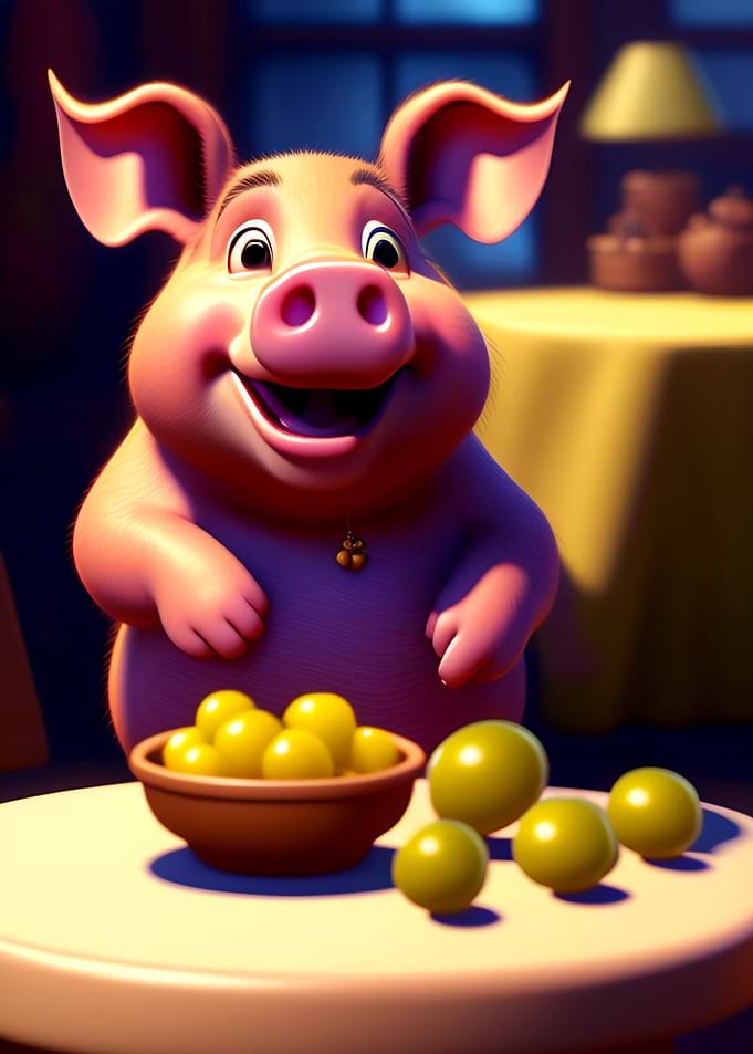PIGS EAT GRAPES