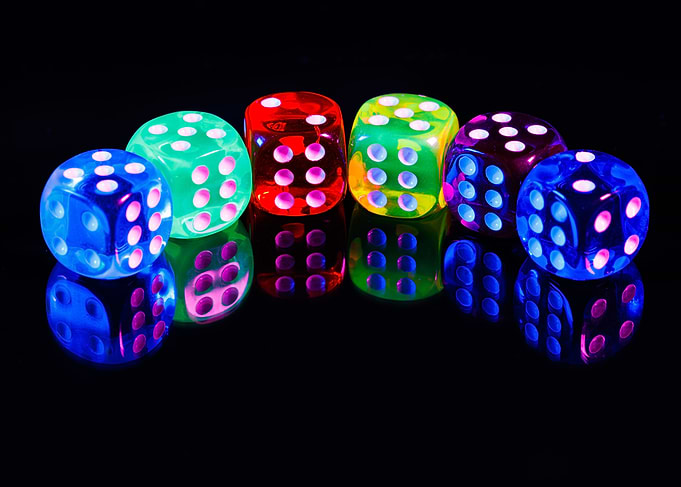 Dice for board game