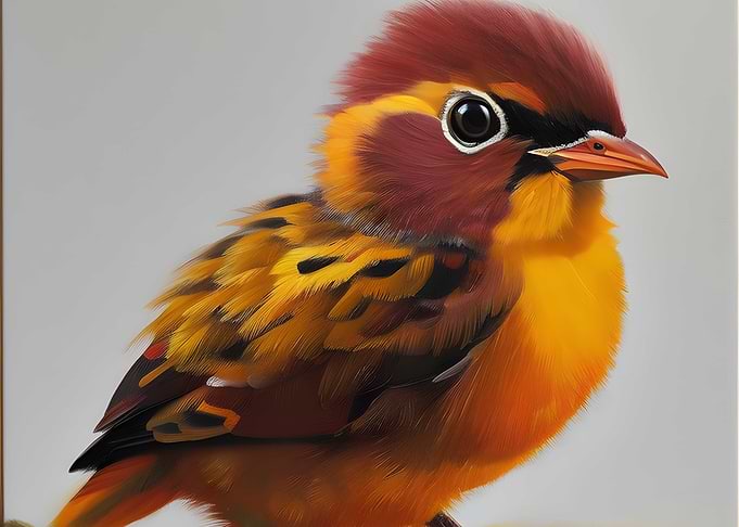 Cute Baby bird