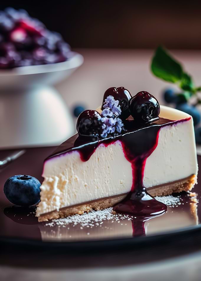 blueberry cake