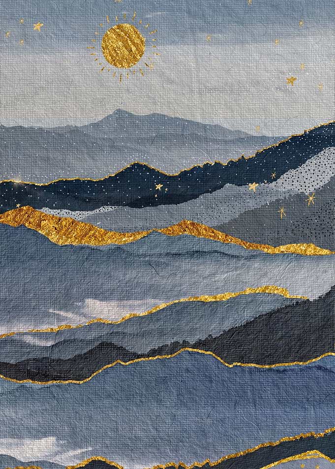 Sun In The Blue Mountain