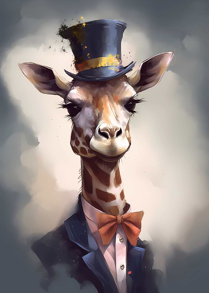 Giraffe Enchanted isle